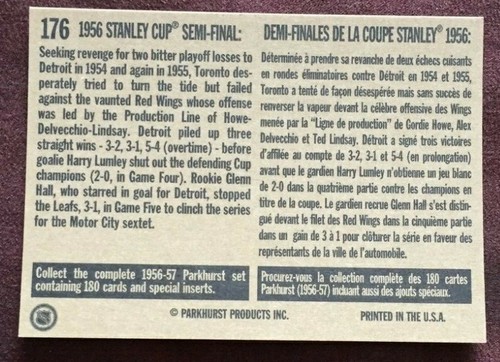 ( U SELECT CARDS ) 1956-57 Parkhurst Missing Link (reprint 1994)*SINGLES🔽 - Picture 305 of 313