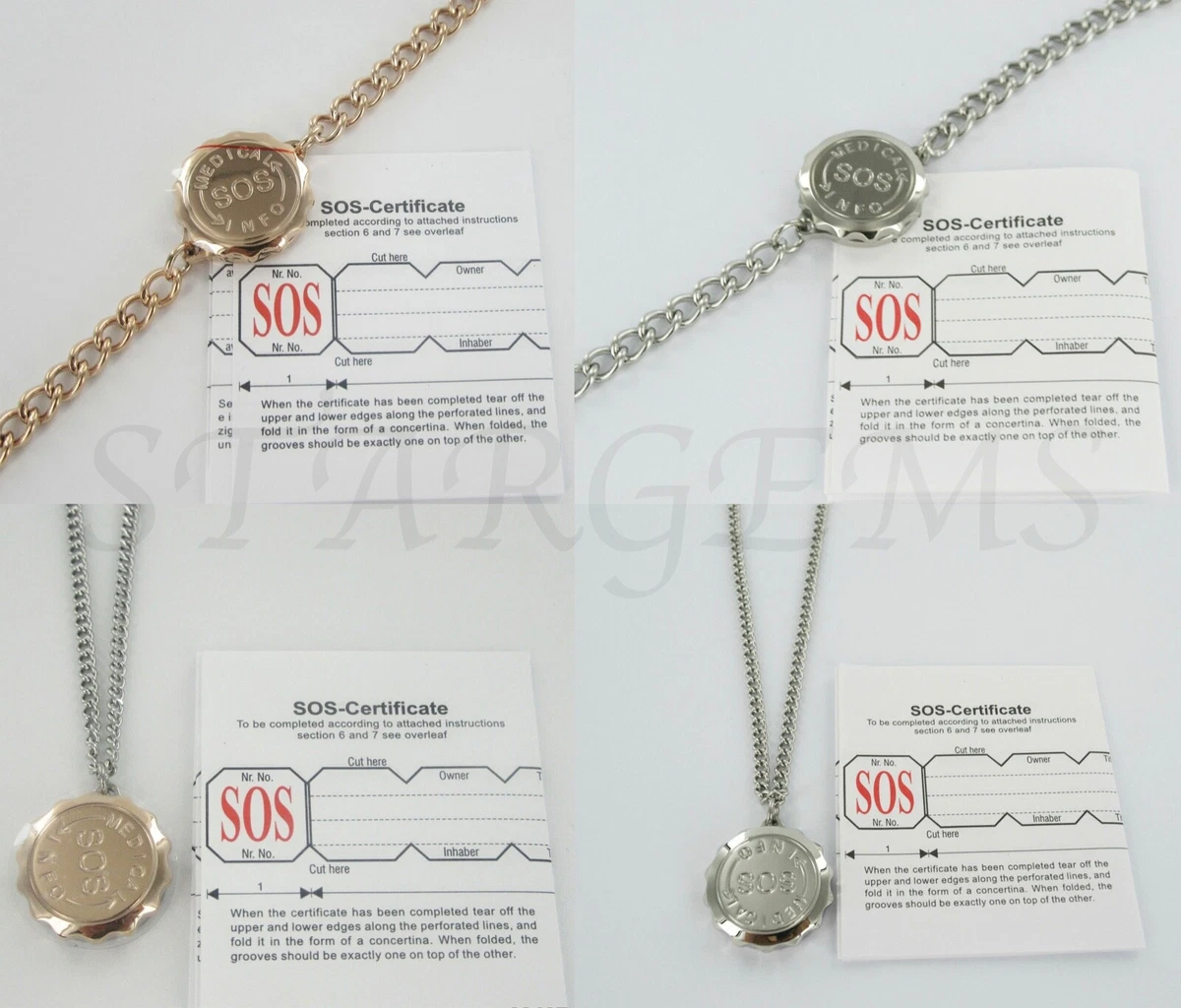 Sos bracelets and sale necklaces