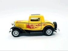 5332df 1932 Ford 3 Window 132 Flames Yellow 5332df 1932 Ford 3 Window 132 Flames Yellow