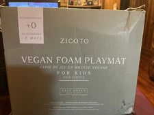 ZICOTO zic-vpm-beige_23-154a - 48"x48" Padded Baby Play Mat, Beige