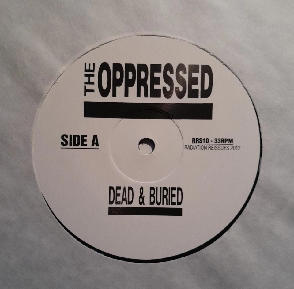 THE OPPRESSED Dead & Buried LP | NM NM | Radiation Reissues | Oi! UK Punk Wales - Bild 3 von 4