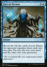 Magic the Gathering MTG Fact or Fiction (42) Commander Anthology 2018   LP