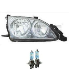 Scheinwerfer links H7/H7 für Toyota Avensis Station Wagon _T22_ inkl. Lampen