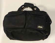 Jeep Baby Traveler Stroller Headrest Insulated Bag Easy Access Travel Black