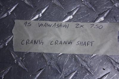 1995 KAWASAKI ZX 750 CRANKSHAFT CRANK SHAFT ENGINE MOTOR ZX750 95
