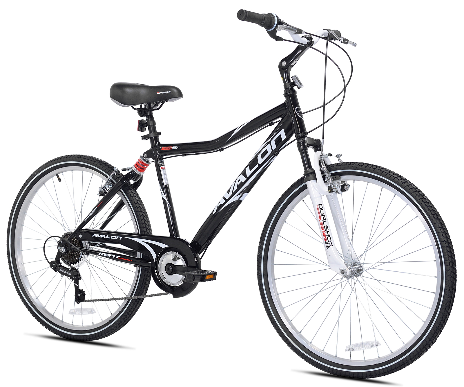 26 In. Avalon Comfort Men's Bike Full Suspension Shimano Alu