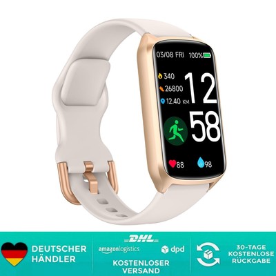 Fitness Tracker Damen Herren Herzfrequenz SpO2 24/7