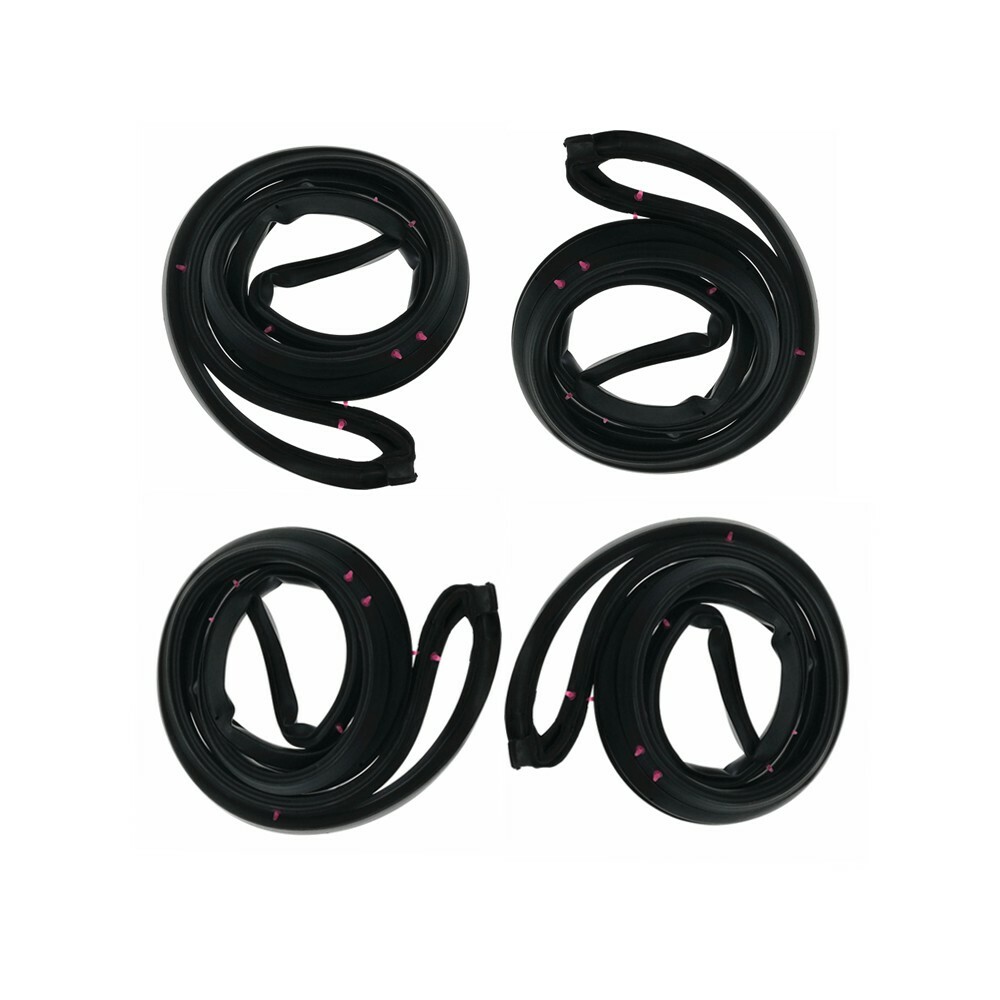 For Accord Sedan 19941997 Door weatherstrip 4PC On door Opening Seal