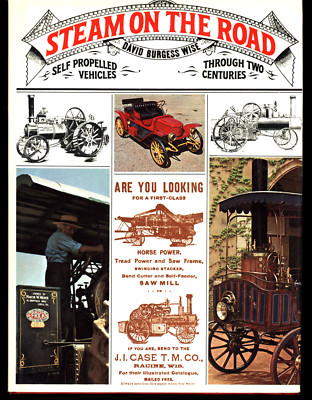 DAVID BURGESS WISE STEAM ON THE ROAD SELF-PROPELLED VEHICLES VERY GOOD HC DJ