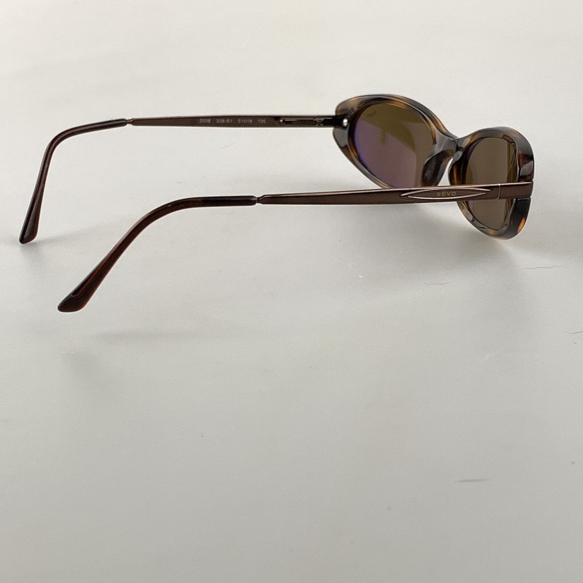 Rēvo Polarized Brown Tortoise 2508 Sunglasses Revo | Crawler XL Sport Wrap Sunglasses – Revo Sunglasses main image 4