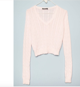pink brandy sweater