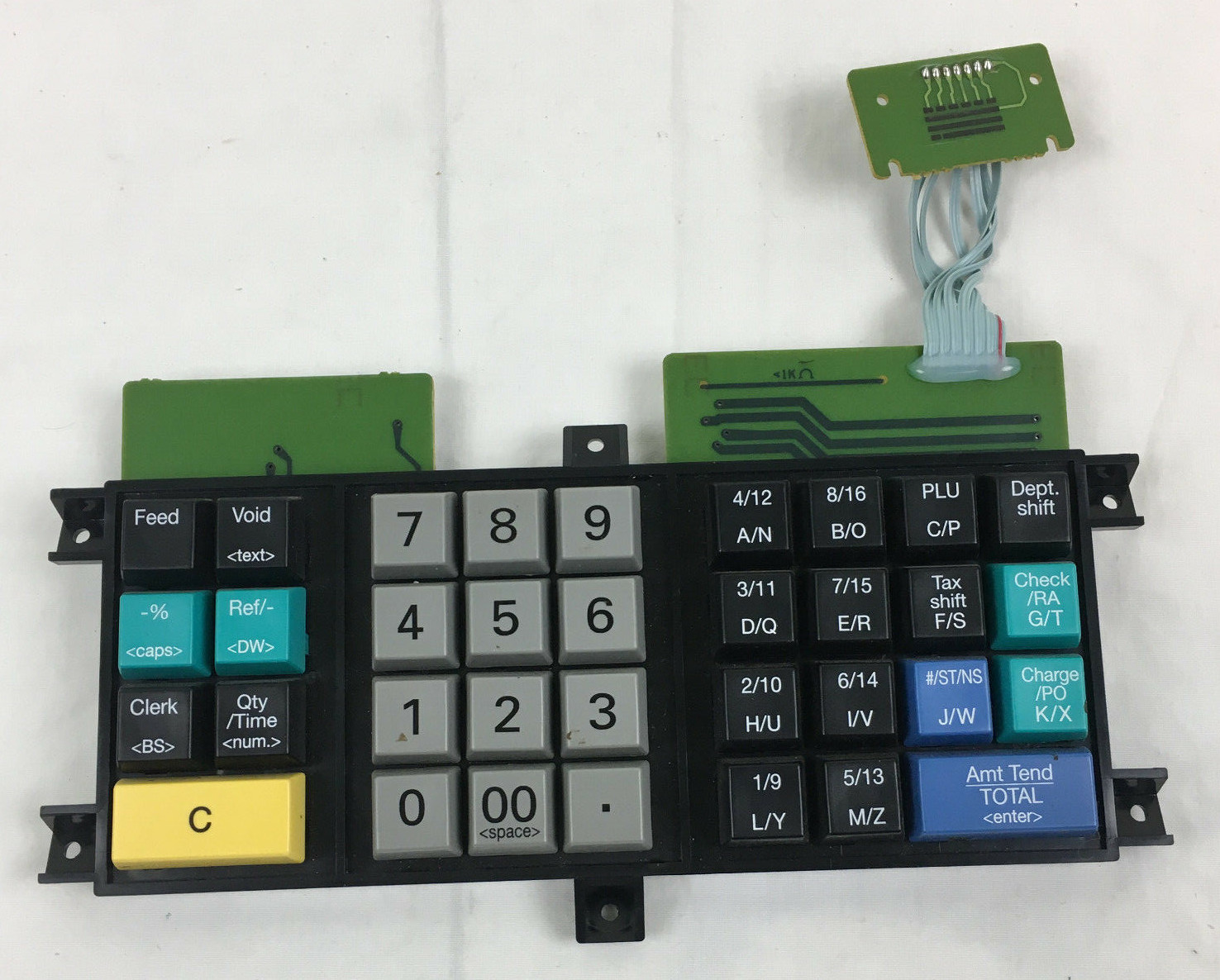 Royal 210DX Electronic Cash Register Key Pad & Circuit Board