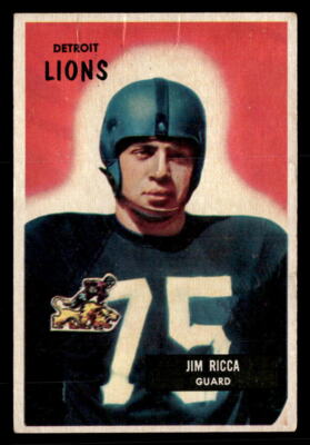 1955 Bowman #109 Jim Ricca *Low Grade*