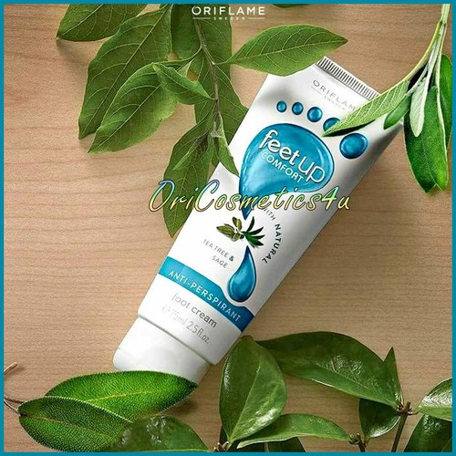 Oriflame Feet Up Comfort Antiperspirant Foot Cream With Tea Tree Oil