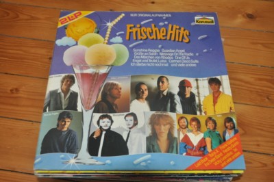 VA Sampler - Frische Hits - Pop 80s 80er - Doppel-Album Vinyl Schallplatte 2LP