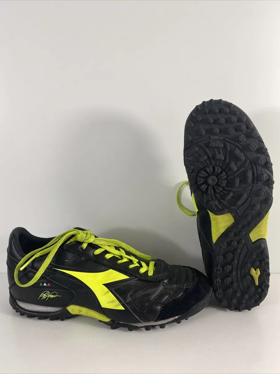 cigarro Duplicación vena Diadora Mens Soccer Cleats Black/Yellow US 7.5 | eBay