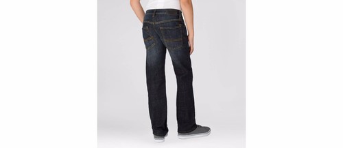 DENIZEN from Levi's Boys' Slim Straight Jeans 218 Size 4 Regular - Picture 2 of 2