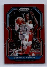DENNIS SCHROEDER 2020-21 PRIZM BASKETBALL RED PRIZM /299 - OKLAHOMA CITY *14510