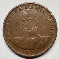 1979 Colombia 2 Pesos - Coin #C-015