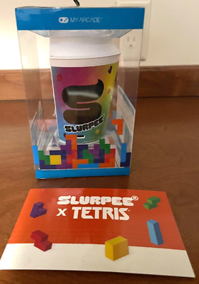 Slurpee TETRIS Handheld Portable Game Sytems Device Glowing Top 7