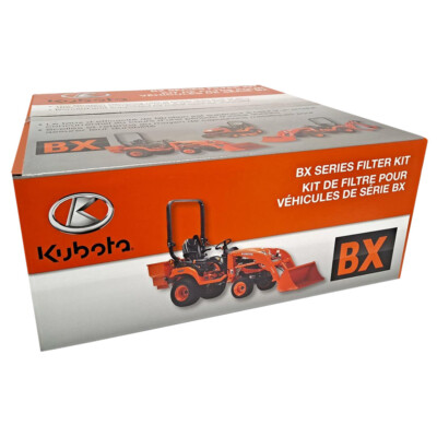 KUBOTA OEM BX FILTER MAINTENANCE KIT BX23S BX1880 BX2380 OIL FUEL AIR HYDRAULIC*