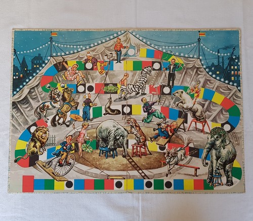 DDR Leiterspiel Allez Hopp Würfelspiel Spika Zirkus Brettspiel - Bild 2 von 8