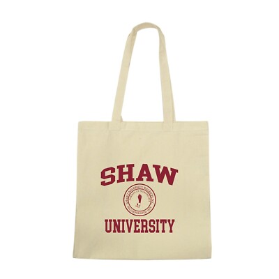 Shaw University Bears Institutional NCAA Team Seal Tote Bag