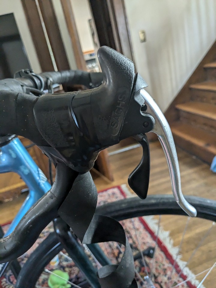 Sachs Ergo Shifters 1990s Road Racing Shimano 8Speed Vintage 90s Road