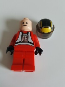 Lego Minifigure Star Wars SW0032a Rebel Pilot B-Wing b wing 6208 94