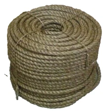 3/4" X 600' OUTDOOR MANILA ROPE Dock Tree Work Hemp Farm Nautical Crafts Rodeo