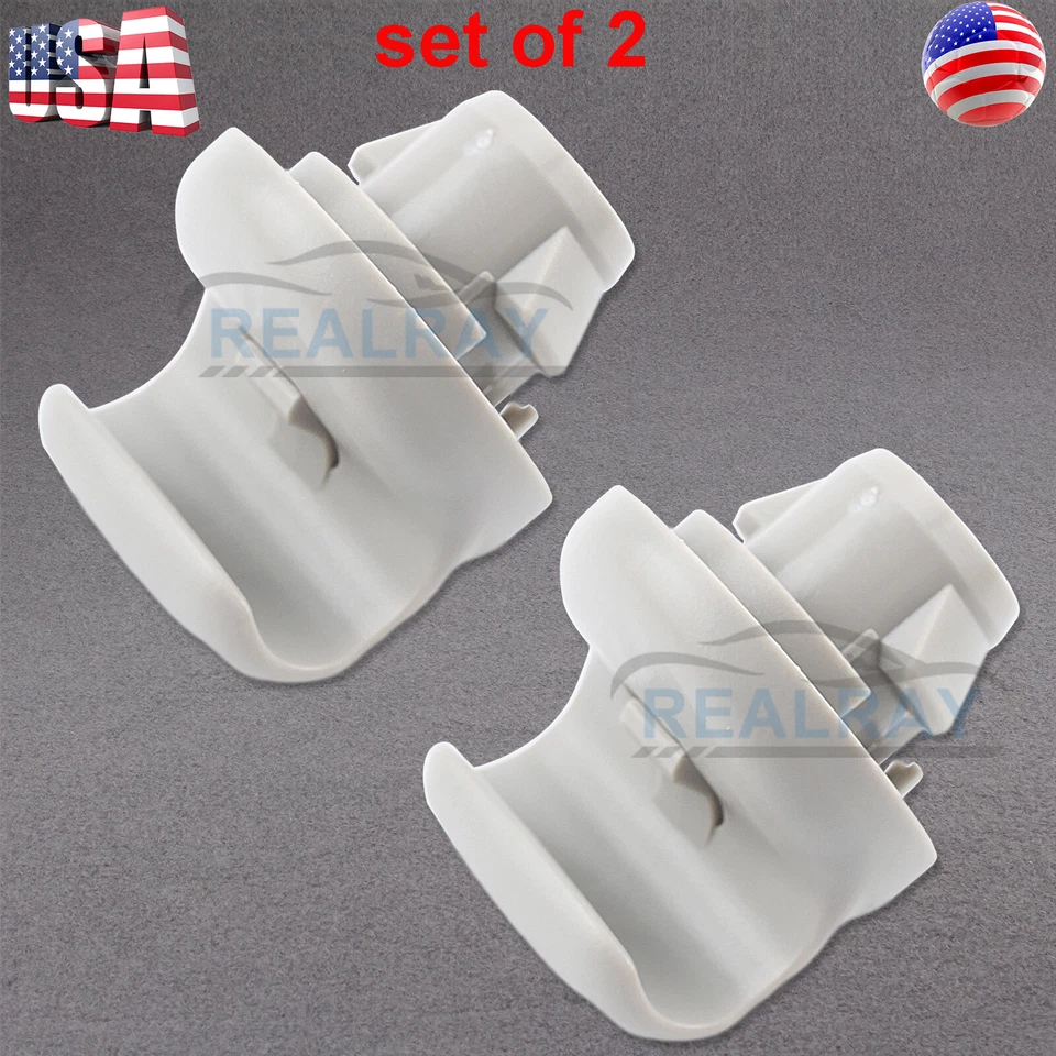 2pc Sun Visor Clips Sunvisor Fit For Nissan Versa Note Sentra Juke Renault Leaf - Изображение 3 из 4