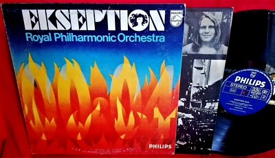 EKSEPTION 00.04 LP ITALY 1972 MINT- Textured Cover + Inner First Pressing