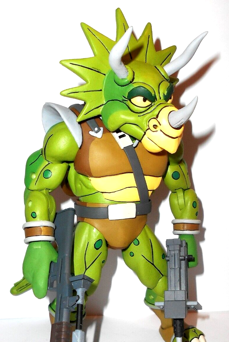 NECA Teenage Mutant Ninja Turtles TRICERATON green ZORK cartoon