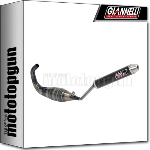 GIANNELLI FULL SYSTEM EXHAUST OPEN STREET 2T CARBON APRILIA RS 50 2004 04 - 第 1/2 張圖片