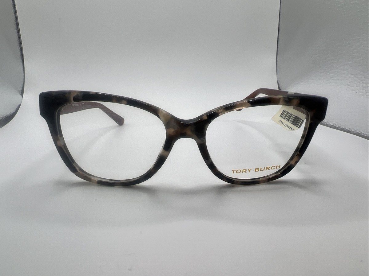 Tory Burch Square Pearl Brown Tortoise/Havana Eyeglasses Frame TY2079 1682 Eyeglasses Tory Burch TY2079 | Free Shipping | Glasses.com® main image 4