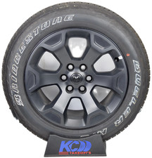 20 Dodge Ram 1500 Laramie Matte Black Factory Oem Wheels Rims Tires 27555r20 S 20 Dodge Ram 1500 Laramie Matte Black Factory Oem Wheels Rims Tires 27555r20 S