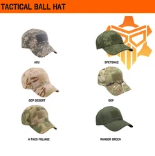 Tactical Operator Ball Cap Contractor Military Patch Hat