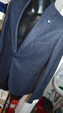 L.B.M. LUIGI BIANCHI TAILORING FLANNEL JACKET 54 580.00 POSTER. BLU PIET PULL
