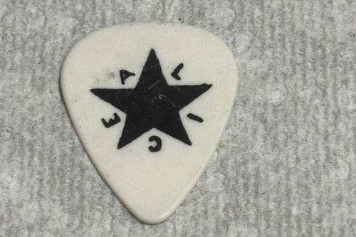 Alice in Chains Jerry Cantrell Signature Gitarren-Plektrum 2012 Tour Konzert Gitarrenplektrum - Bild 1 von 2