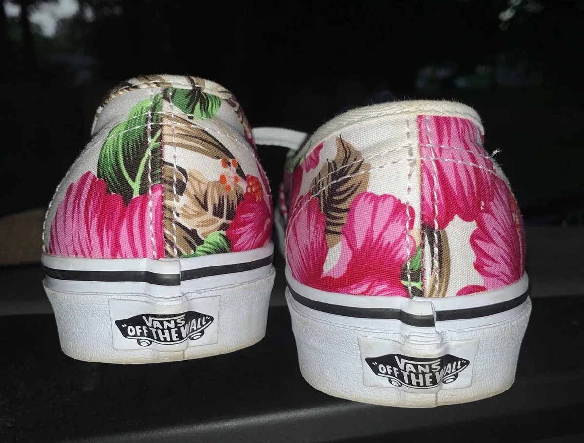 Vans off hotsell the wall rose