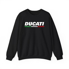 Ducati sports automotive racing sweatshirt hoodie pullover size S - 3XL
