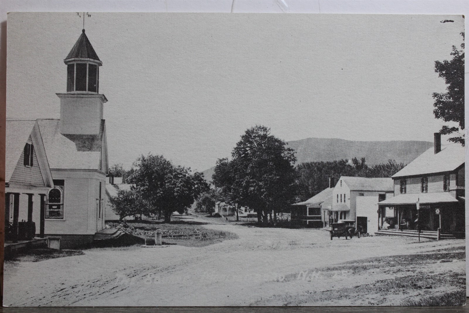 New Hampshire NH Moultonboro Square Postcard Old Vintage Card View