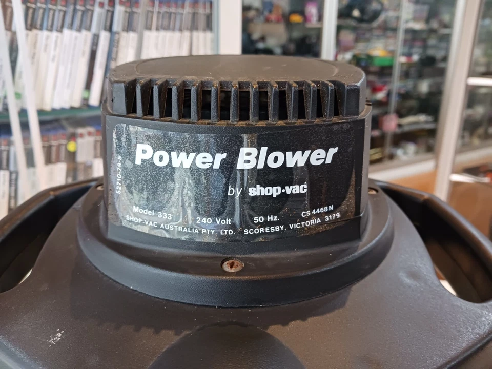 SOPLADOR ELÉCTRICO POR SHOP-VAC AUSTRALIA MODELO 333 B3020 240V 1000W Foto 3 de 4