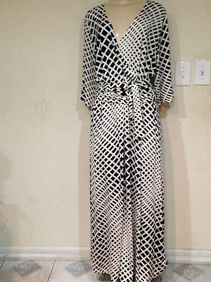 Women's Summer Cruise evening Church party cocktail Black maxi dress plus1X 2X3X