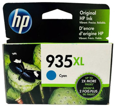 New Genuine HP 935XL Cyan Ink Cartridge C2P24AN OfficeJet Pro 6820 10/2023