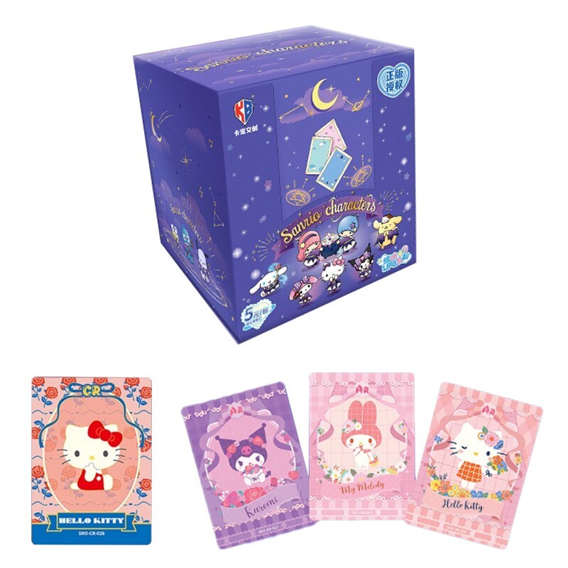 KB Sanrio Trading Card Game Cute Collectible CCG Hobby Box