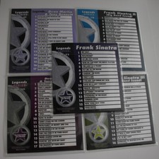 KARAOKE FRANK SINATRA 5 CD G DEAN MARTIN,TONY BENNET IN PLASTIC w/print NEW