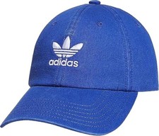 adidas Originals Youth Washed Relaxed Hat Blue OSFM