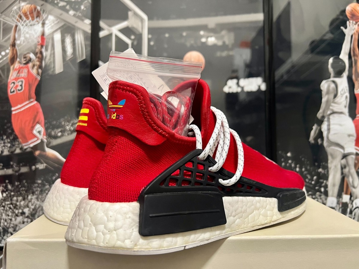 Size 9 - adidas NMD Human Race x Pharrell Red 2016 889767241600| eBay
