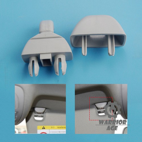 New Grey Sun Visor Hook Clip 4F0 857 561 For Audi A6 S6 A7 SPORTBACK A8